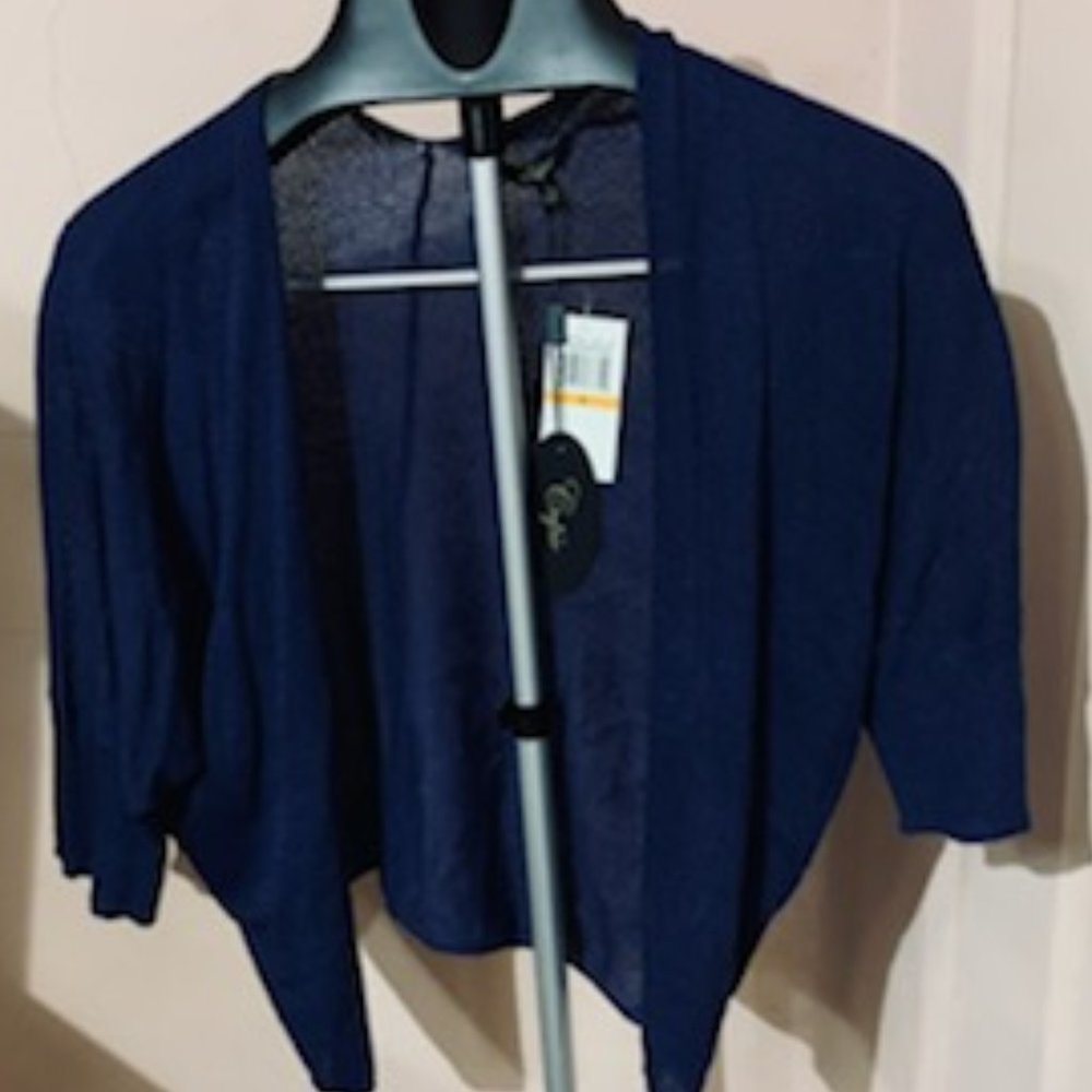 Cupio Blue Shrug